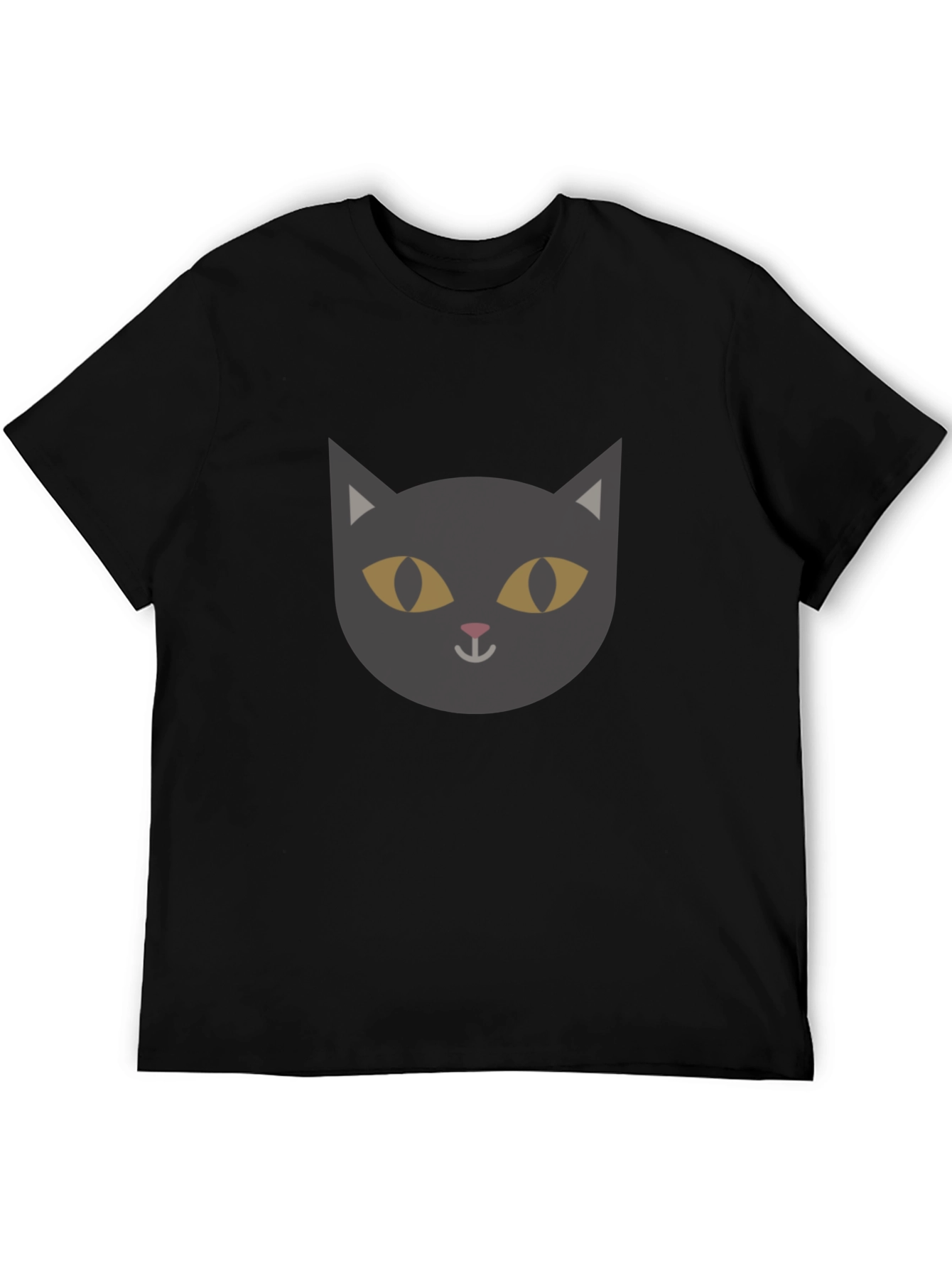 Black Cat Graphic Tee - Mens Short Sleeve T-Shirt