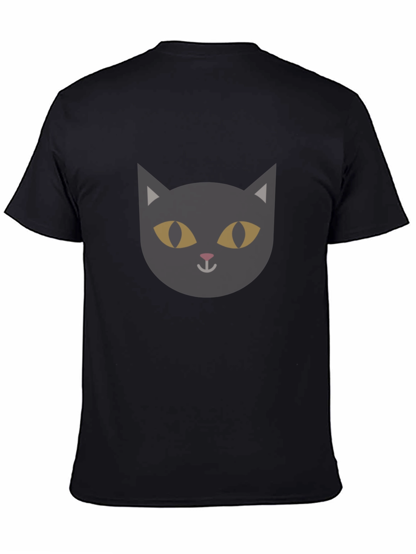 Black Cat Graphic Tee - Mens Short Sleeve T-Shirt
