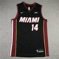 Men's Miami Heat Tyler Herro #14 Black 2022/23 Fast Break Replica Jerseys - Icon Edition
