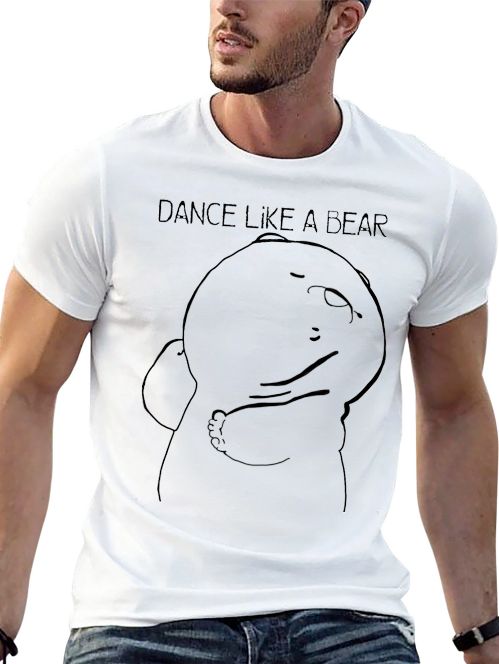 Dance Like a Bear Black T-Shirt