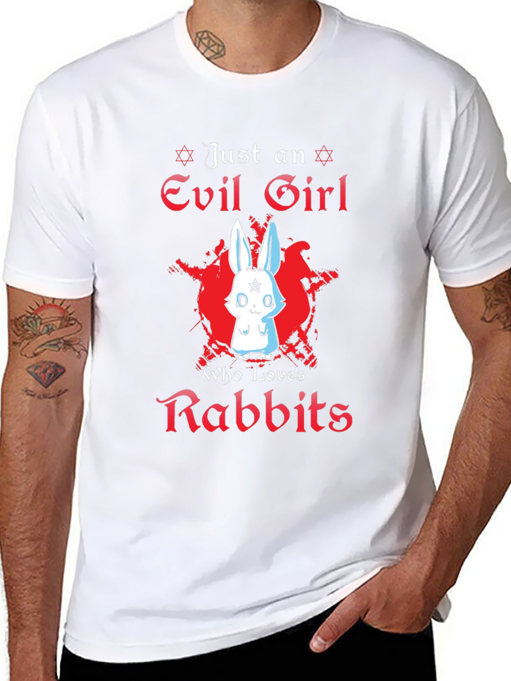 Evil Girl Rabbit T-Shirt