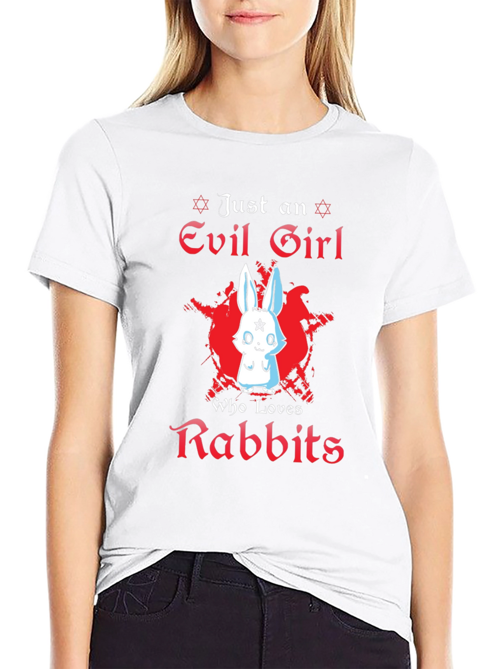 Evil Girl Rabbit T-Shirt