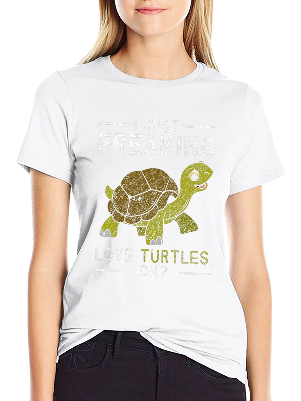 I Just Freaking Love Turtles OK? T-Shirt