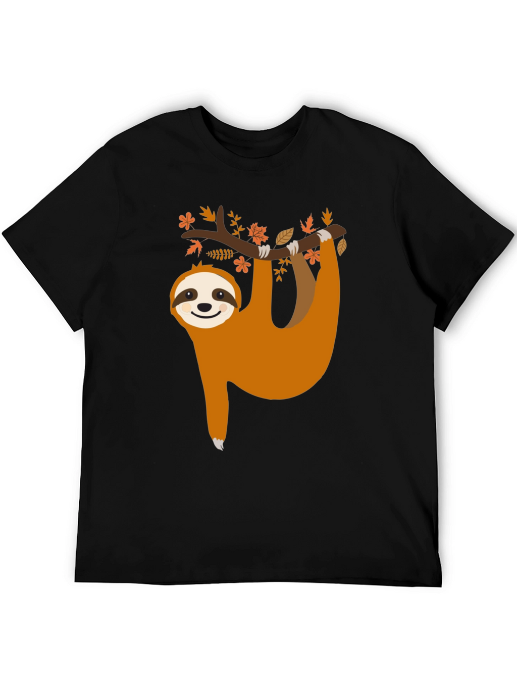 Cute Sloth Hanging from Tree T-Shirt - Unisex