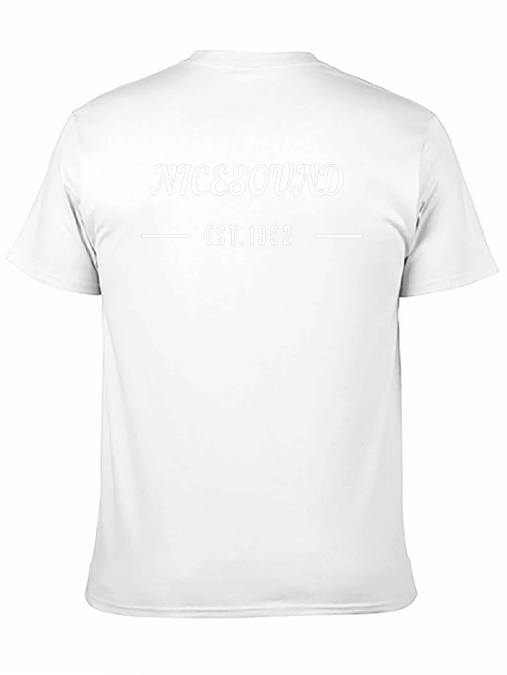 NICESOUND EST. 1992 Black Graphic T-Shirt