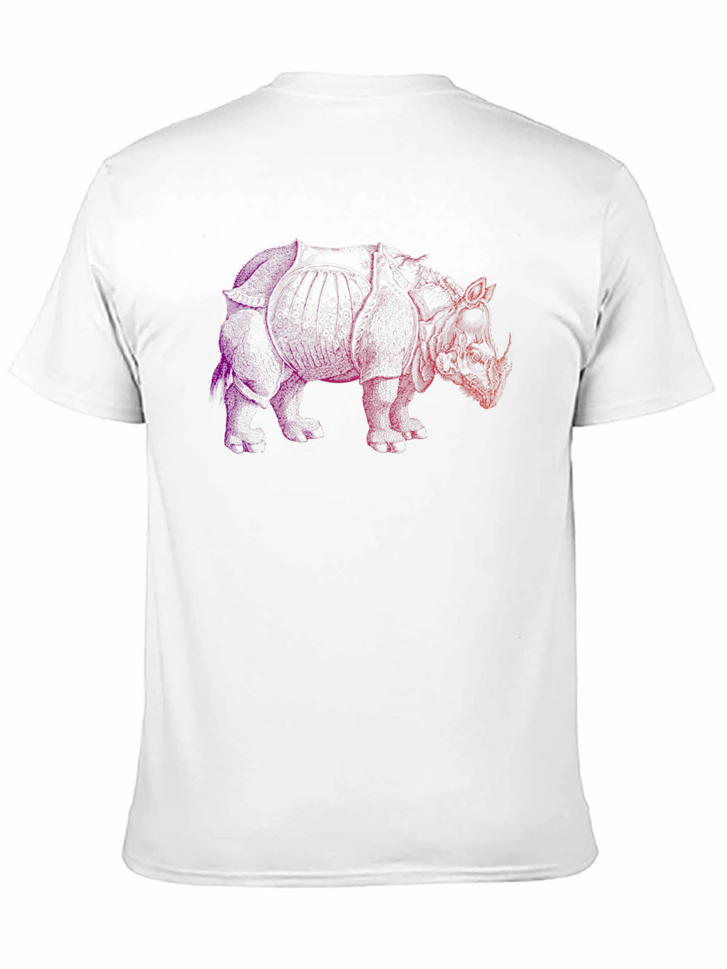 Rhinoceros Graphic Tee - Bold Animal Print Shirt