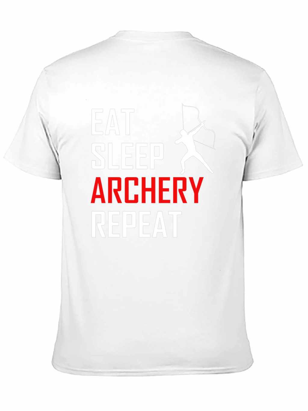 Eat Sleep Archery Repeat T-Shirt - Archery Lover Tee