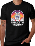 Embrace the Unknown Owl Graphic T-Shirt