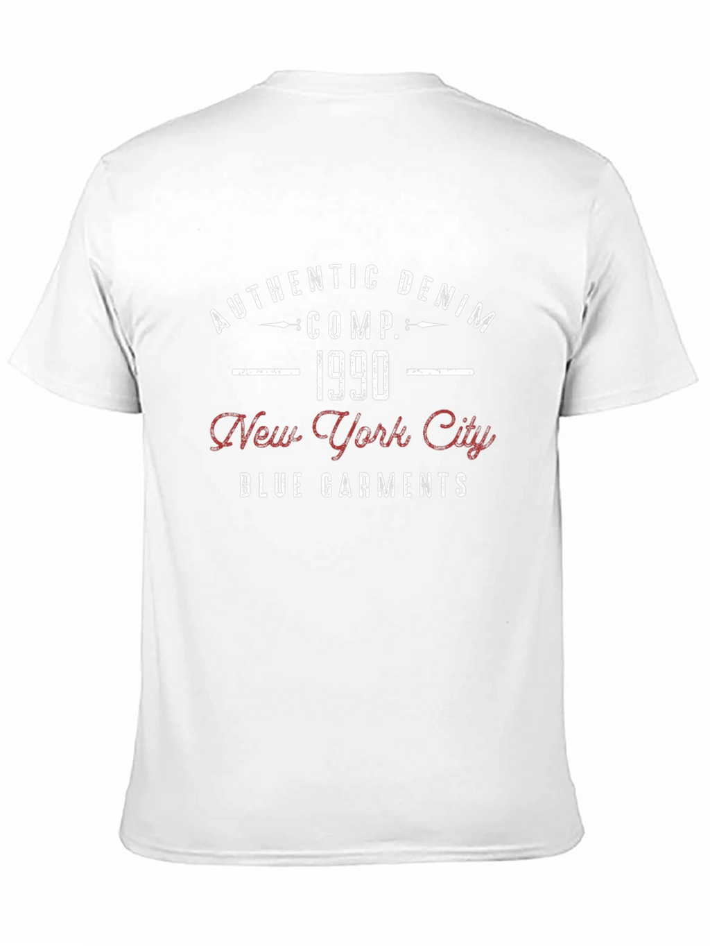 Authentic Denim Graphic T-Shirt
