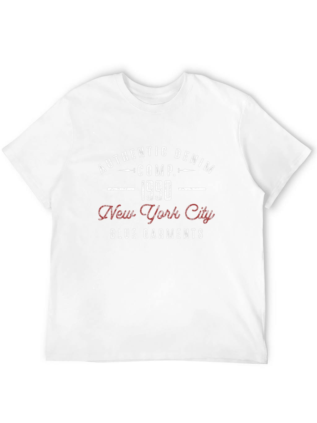 Authentic Denim Graphic T-Shirt
