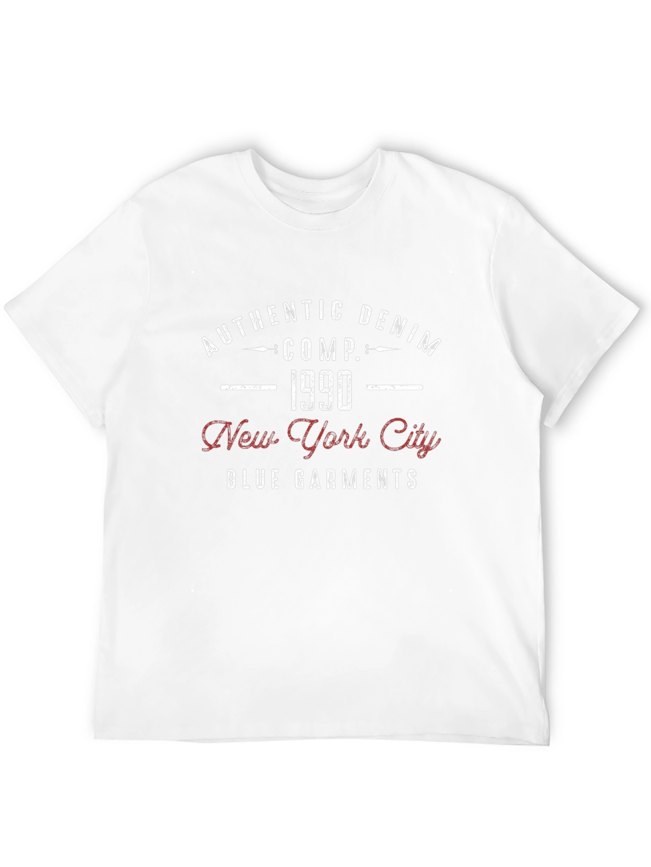Authentic Denim Graphic T-Shirt