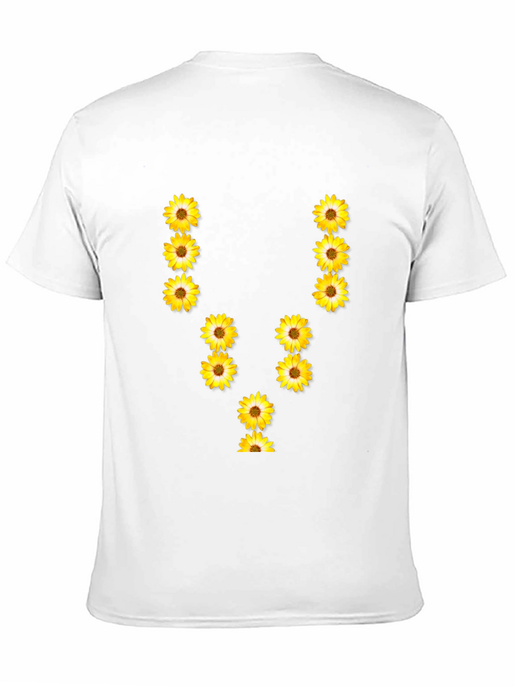 Sunflower U Letter Black T-Shirt