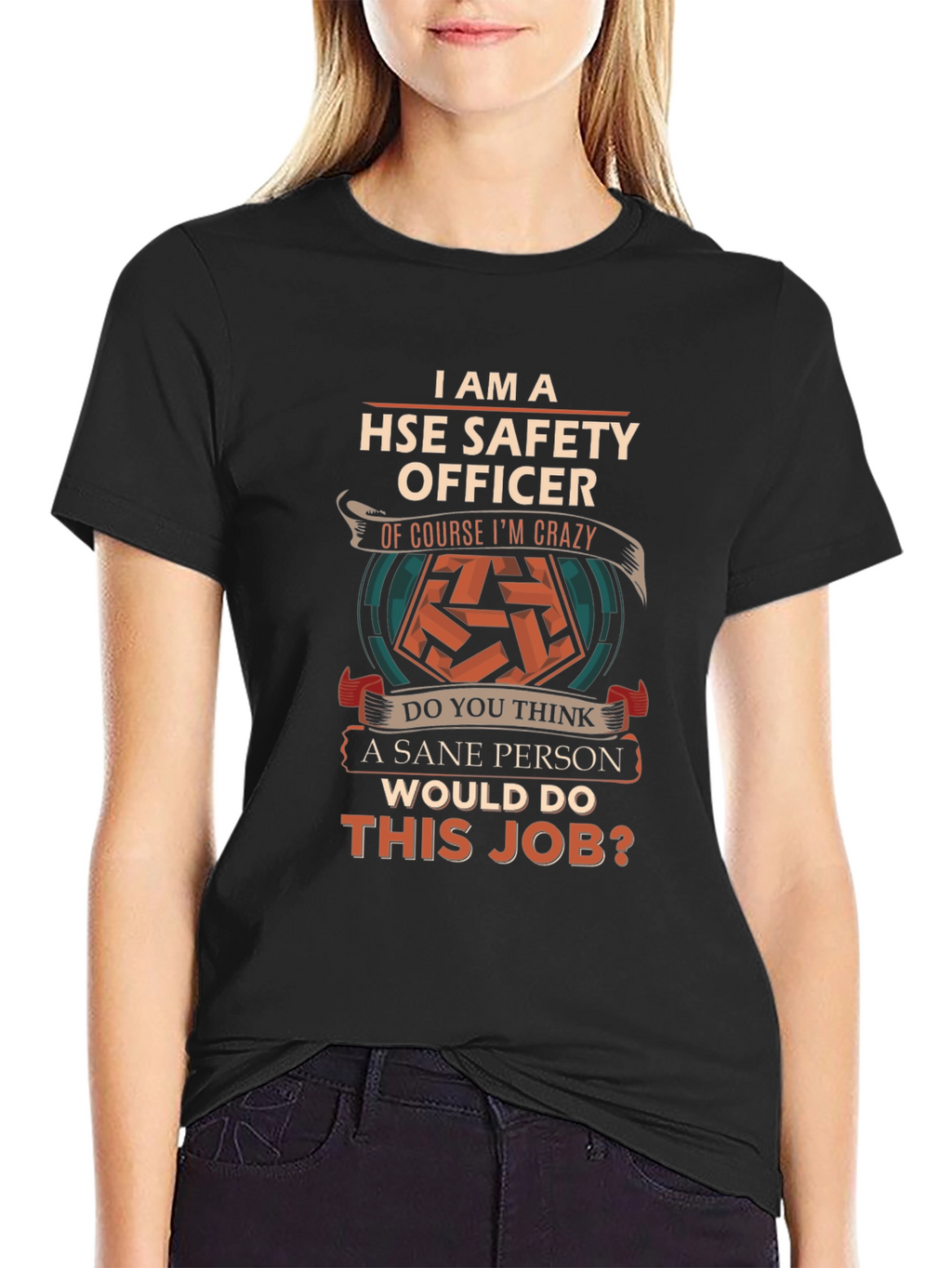 HSE Safety Officer Crazy Job T-Shirt