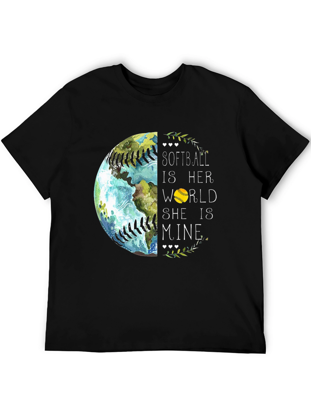 Softball is Her World T-Shirt
