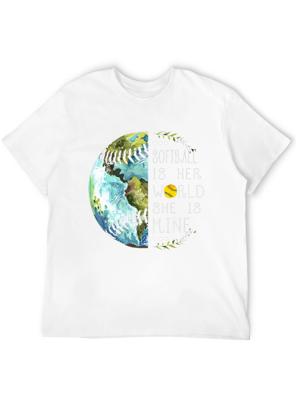 Softball is Her World T-Shirt