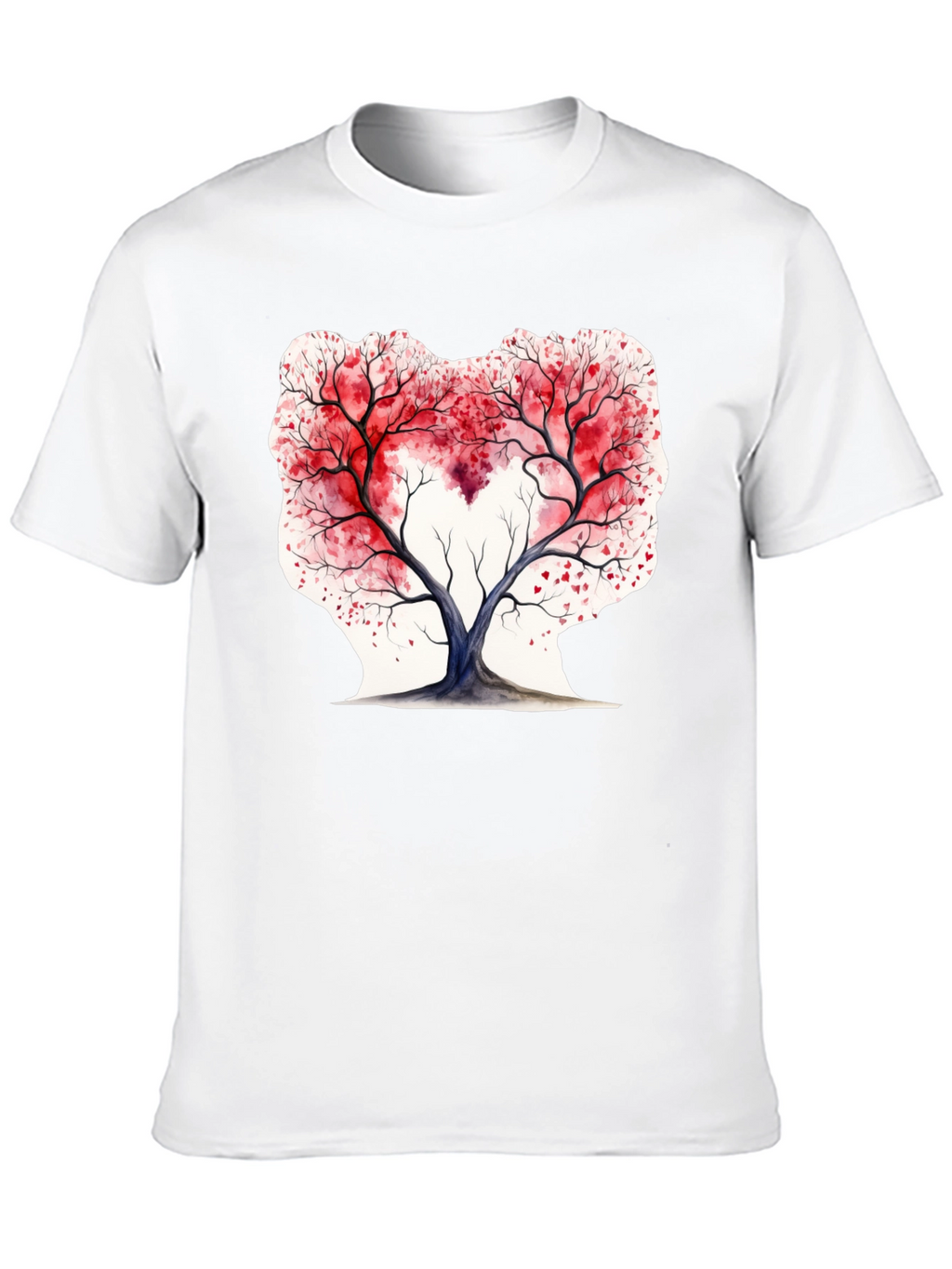 Heart Tree Valentines Day Graphic Tee