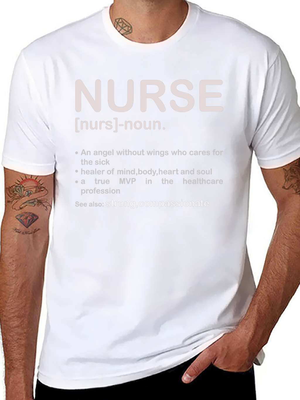 Nurse Definition T-Shirt - Healthcare Hero Tee