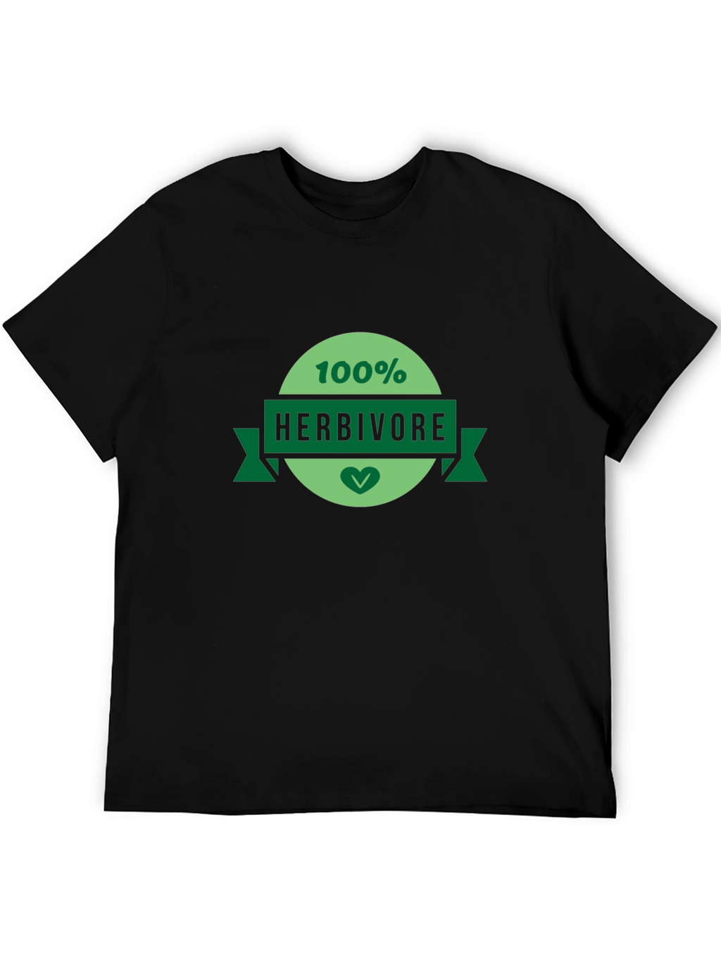 100% Herbivore Graphic T-Shirt - Vegan Friendly Apparel