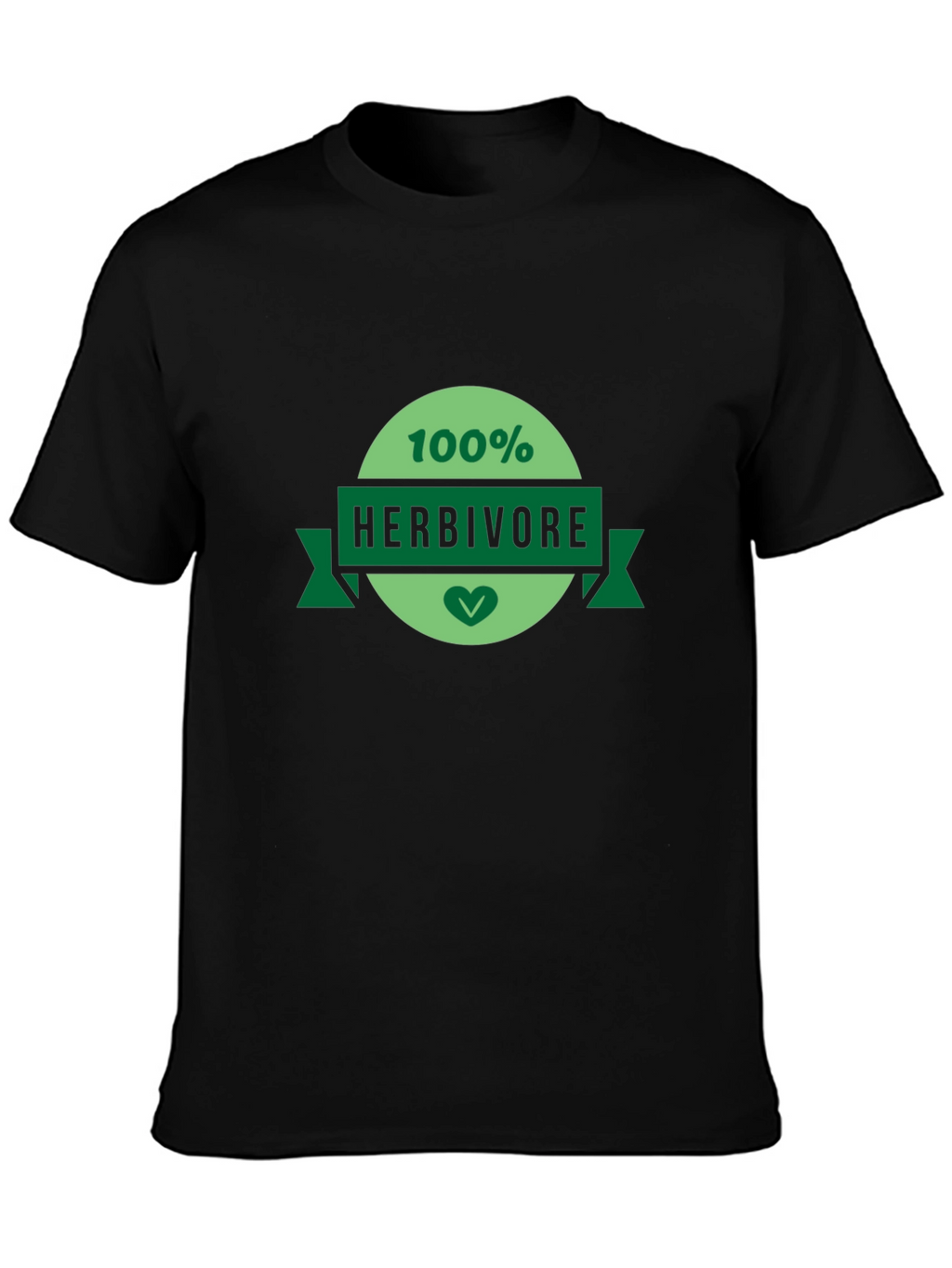 100% Herbivore Graphic T-Shirt - Vegan Friendly Apparel