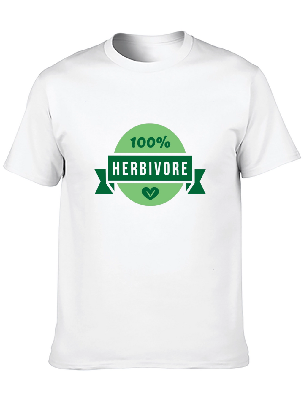 100% Herbivore Graphic T-Shirt - Vegan Friendly Apparel
