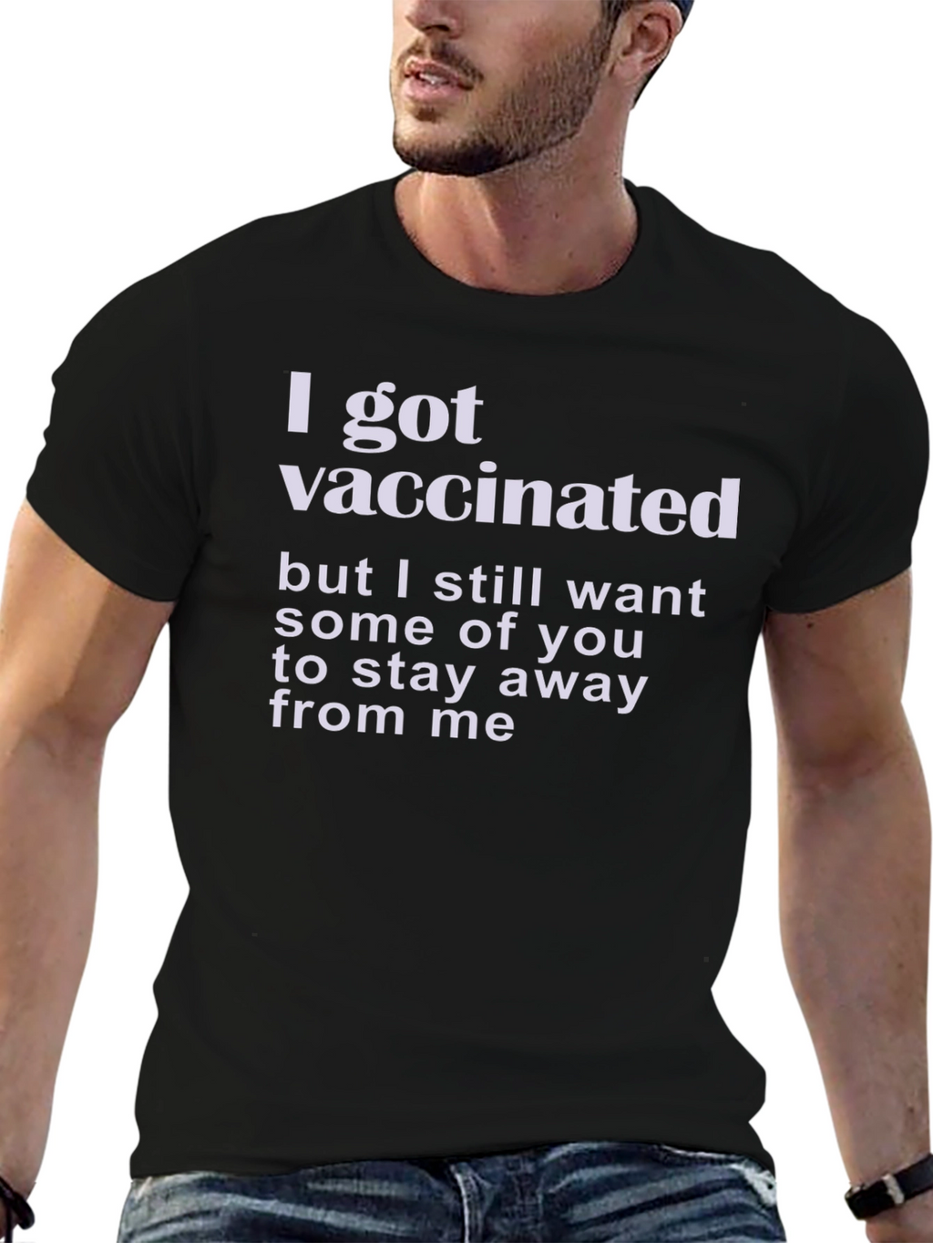 Vaccinated Sarcastic Graphic Tee