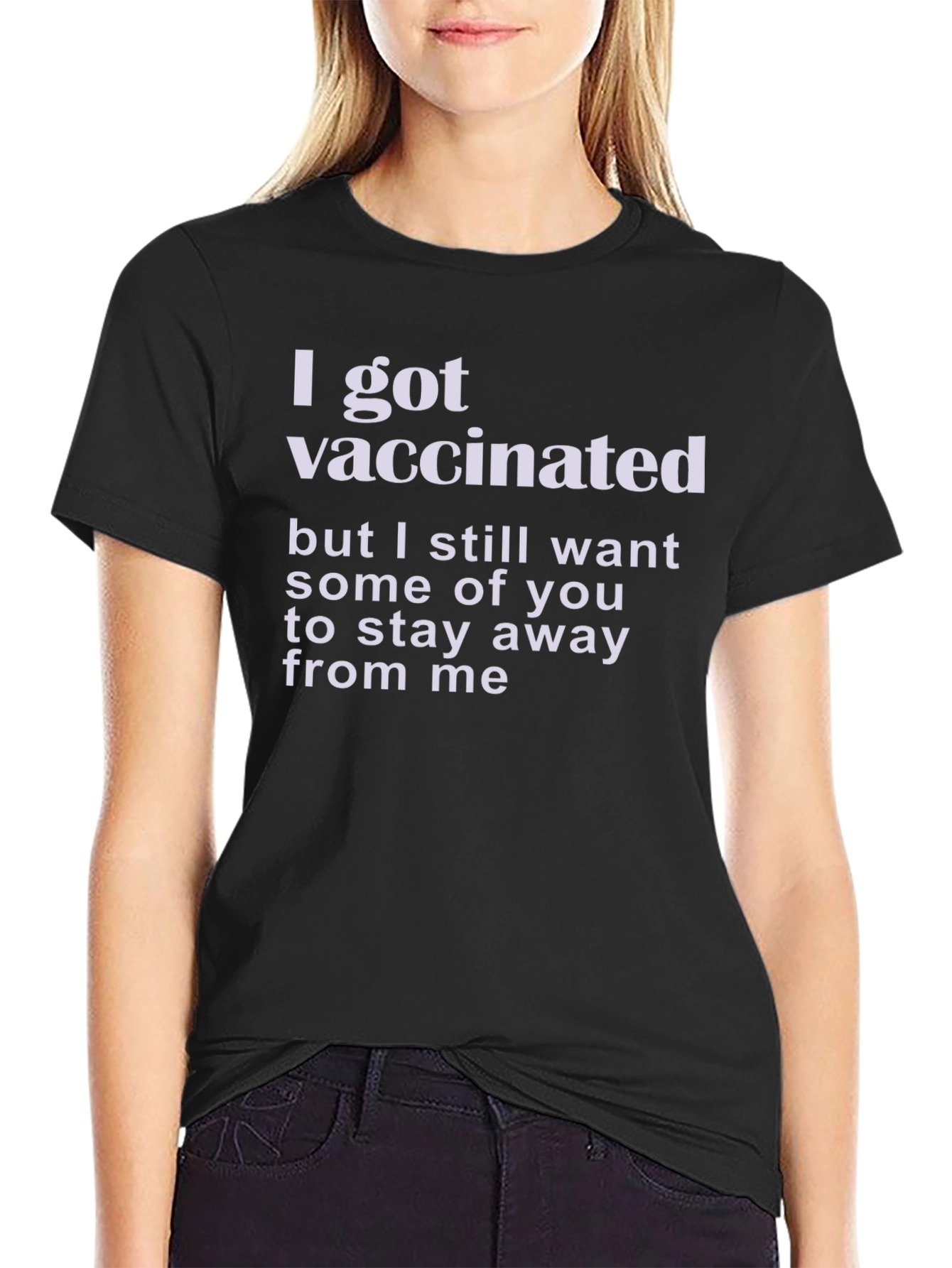 Vaccinated Sarcastic Graphic Tee