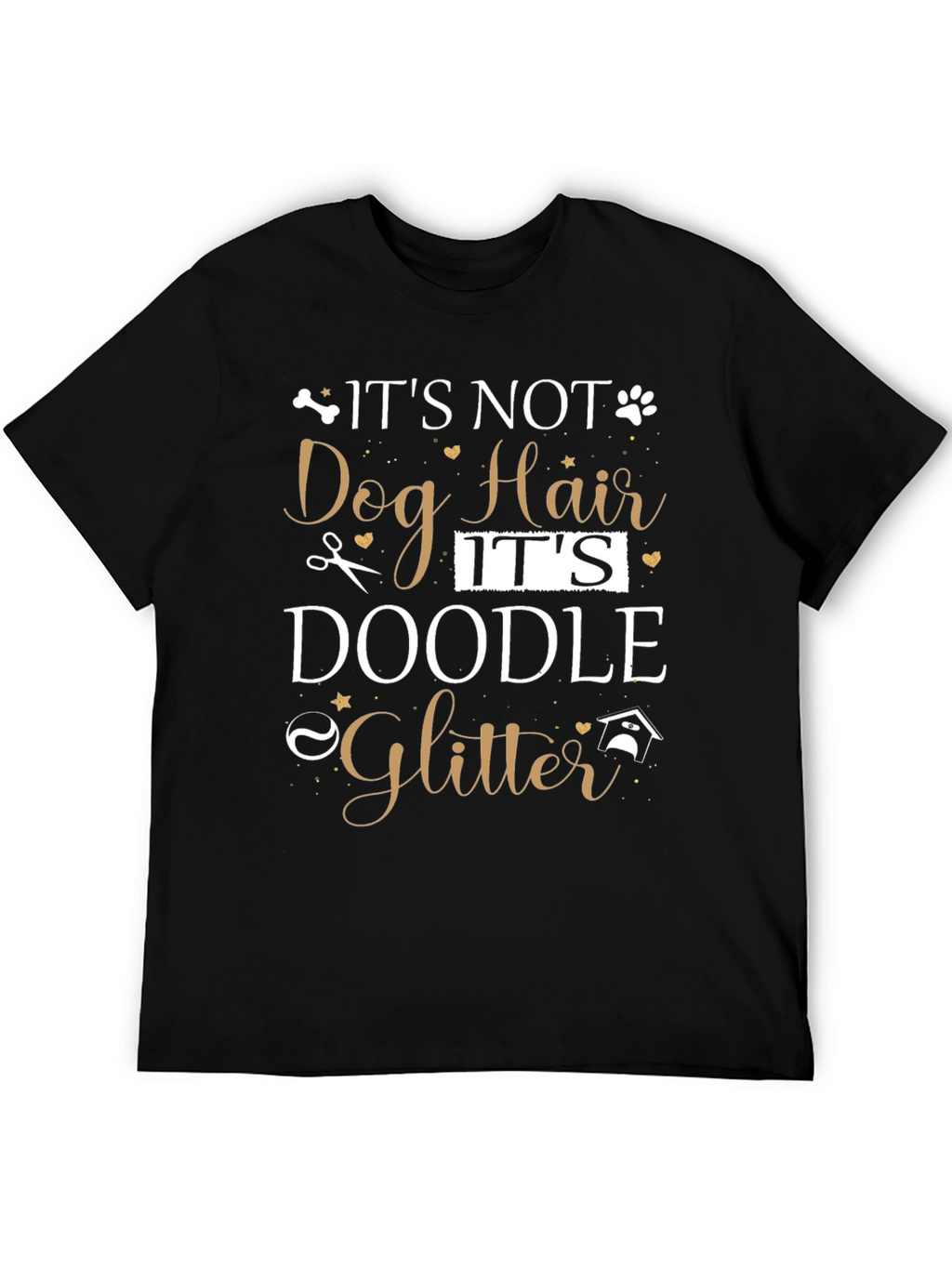 Its Doodle Glitter Graphic Tee