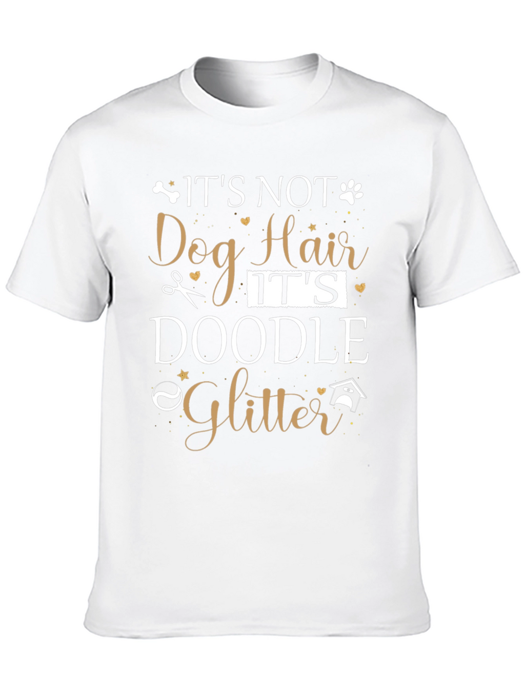 Its Doodle Glitter Graphic Tee