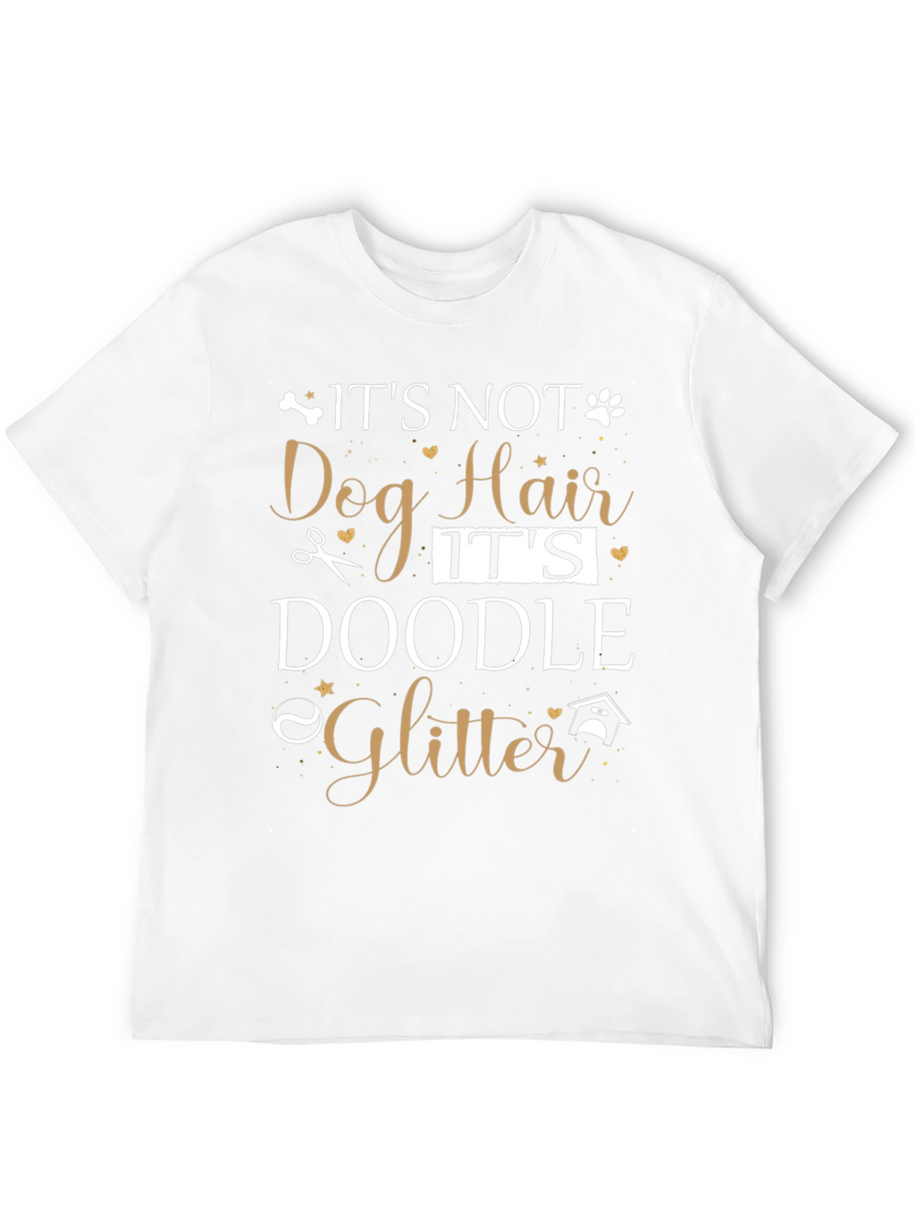 Its Doodle Glitter Graphic Tee