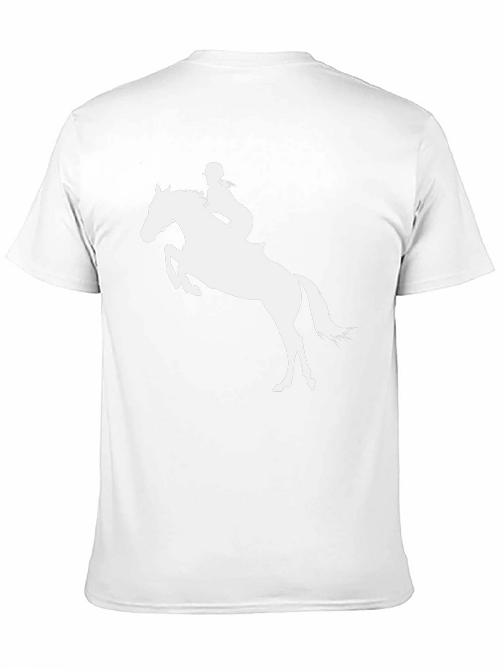 Equestrian Horse Riding T-Shirt - Black