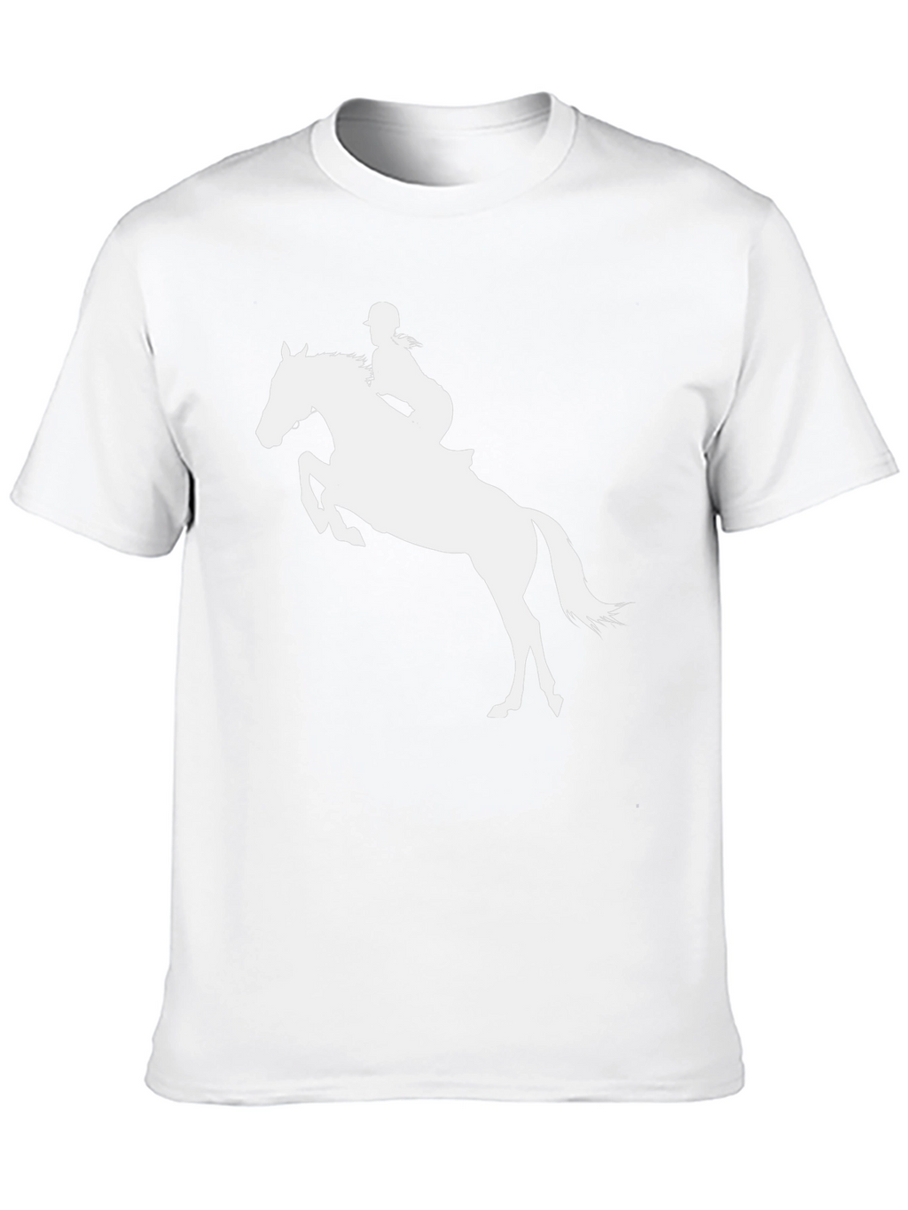 Equestrian Horse Riding T-Shirt - Black