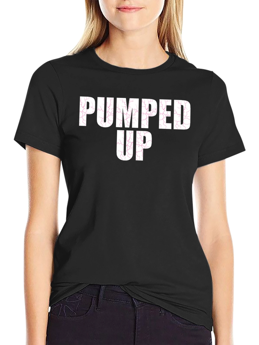 Pumped Up Graphic Tee - Bold Statement T-Shirt