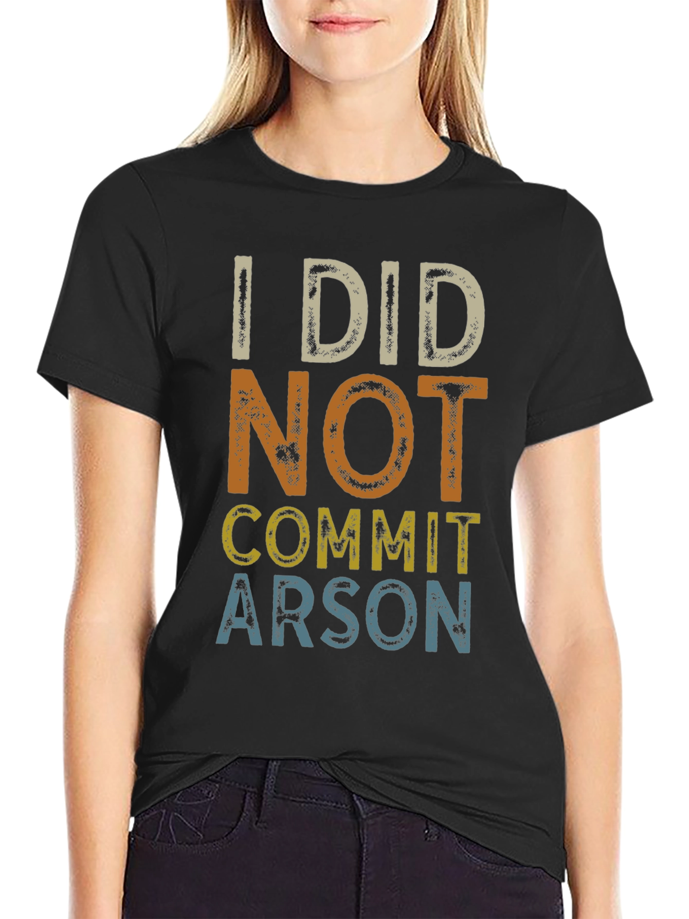 I Did Not Commit Arson Graphic T-Shirt