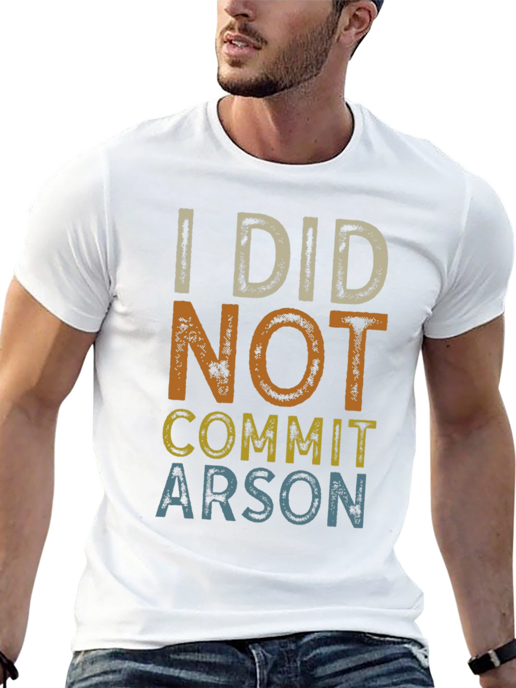 I Did Not Commit Arson Graphic T-Shirt