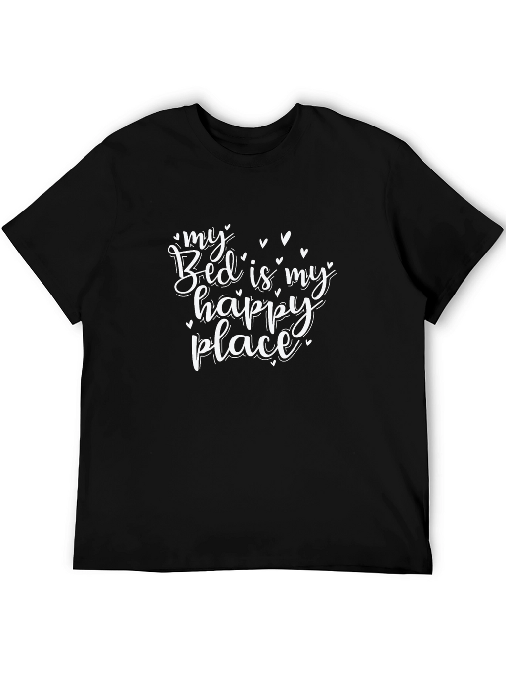 My Bed is My Happy Place Graphic T-Shirt