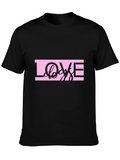 Love Dogs Graphic Black T-Shirt