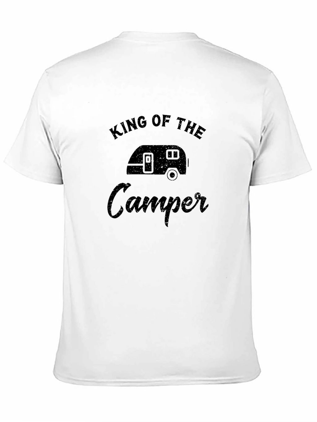 King of the Camper Black T-Shirt