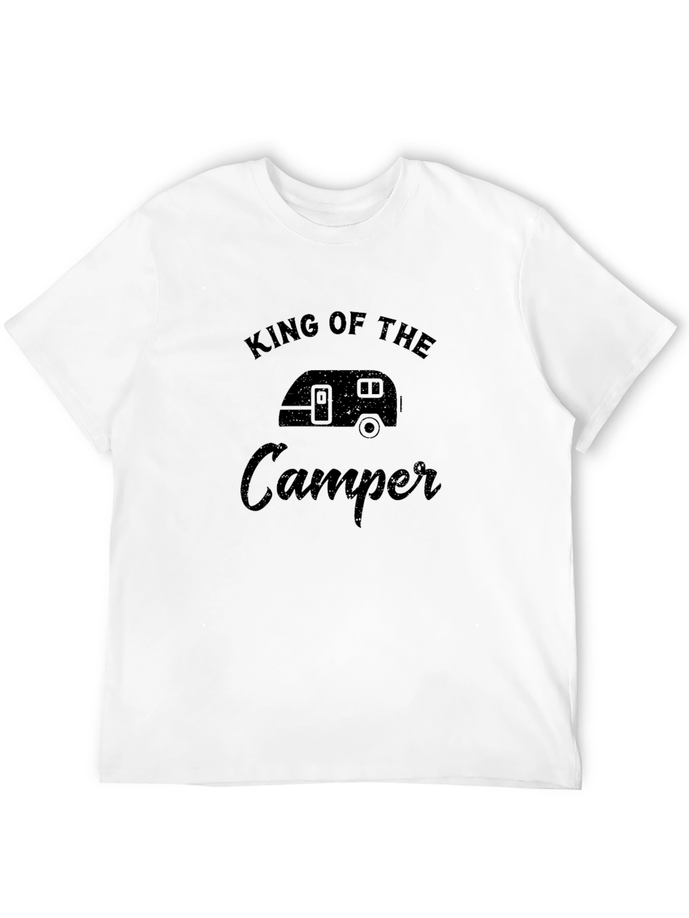 King of the Camper Black T-Shirt