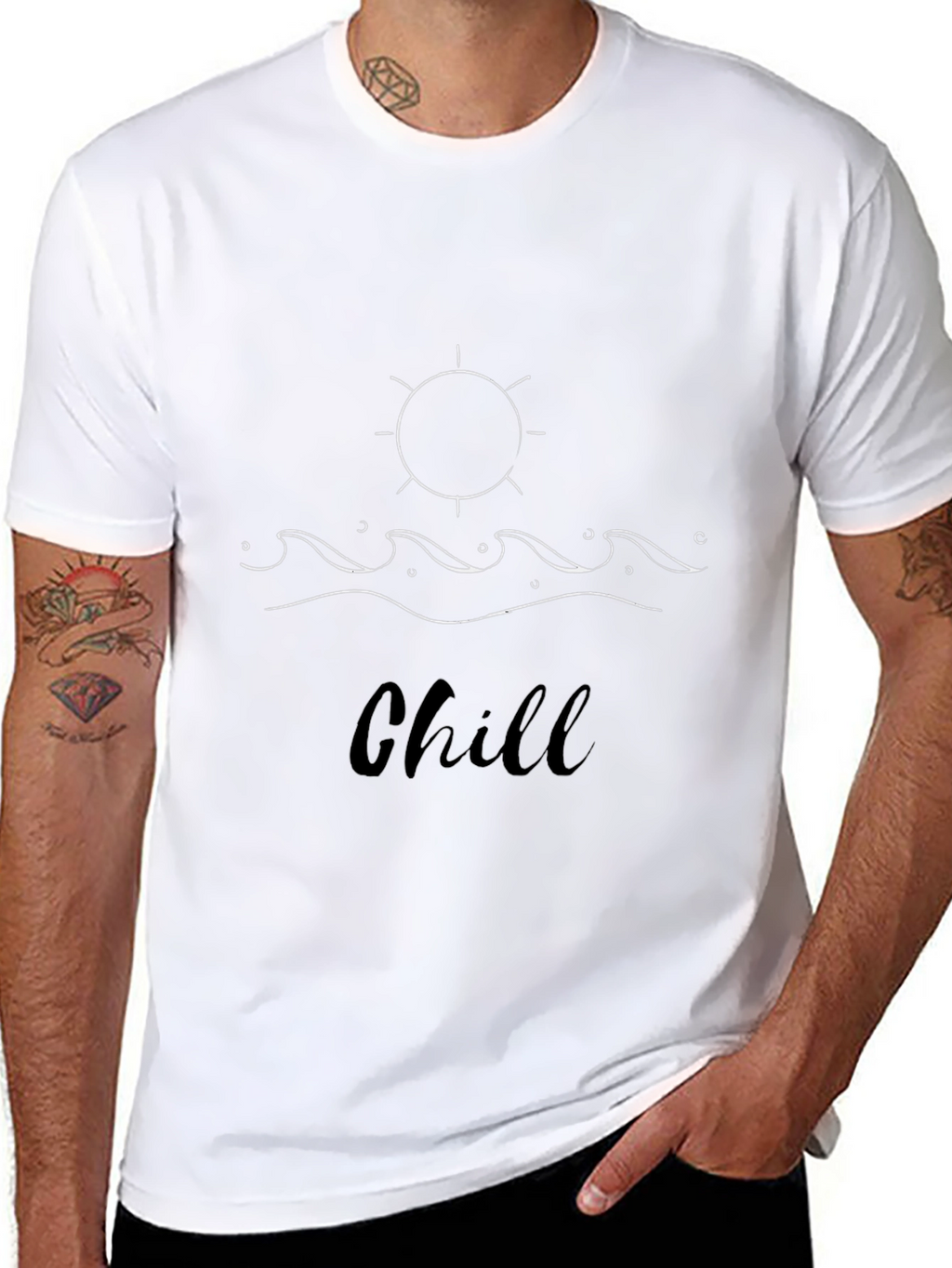 Chill Beach Vibes T-Shirt - Sun Sea Relaxation