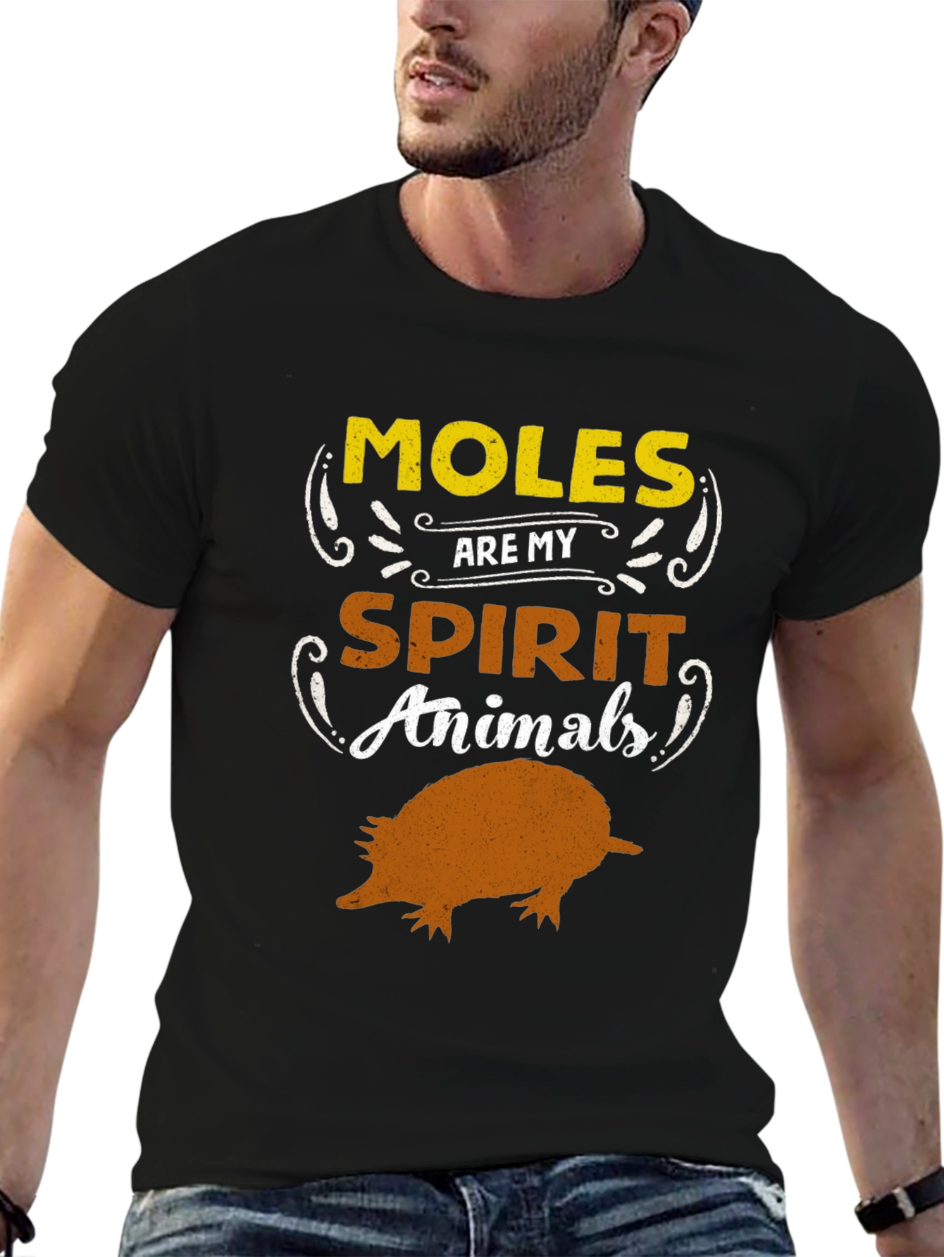 Moles Are My Spirit Animals Graphic Tee