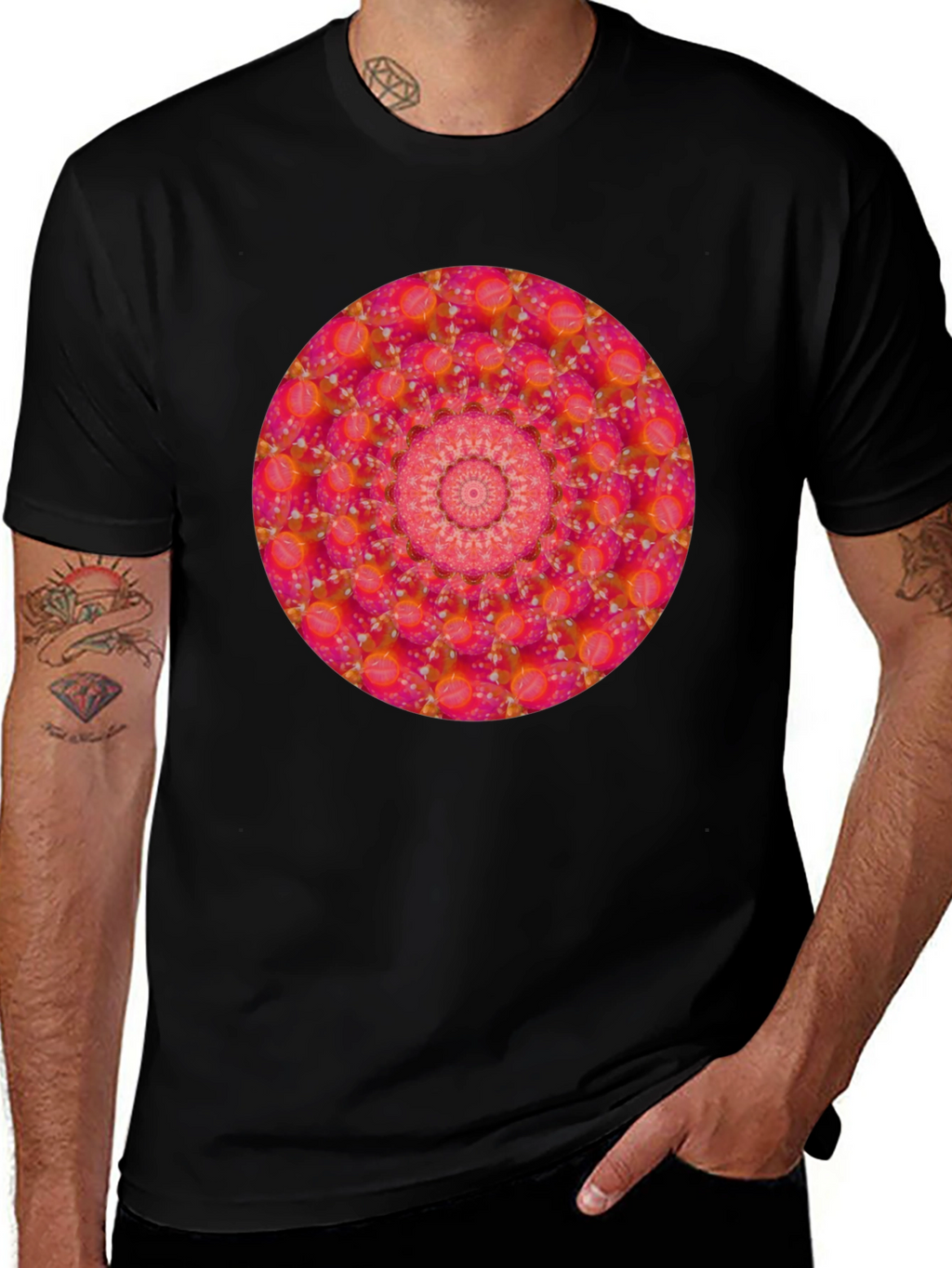 Psychedelic Mandala T-Shirt: Unique Graphic Tee