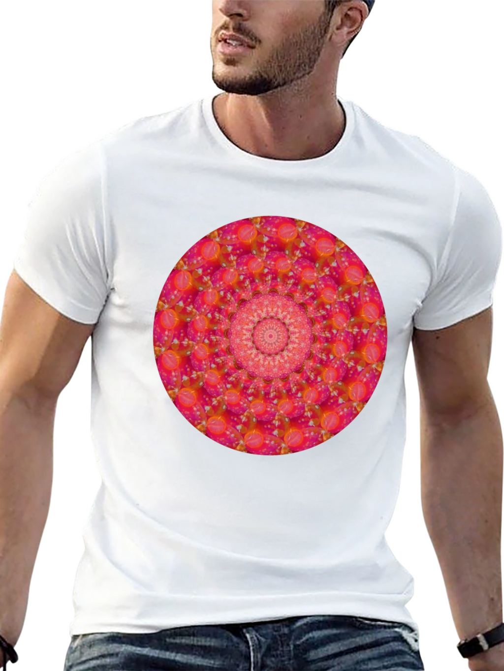 Psychedelic Mandala T-Shirt: Unique Graphic Tee