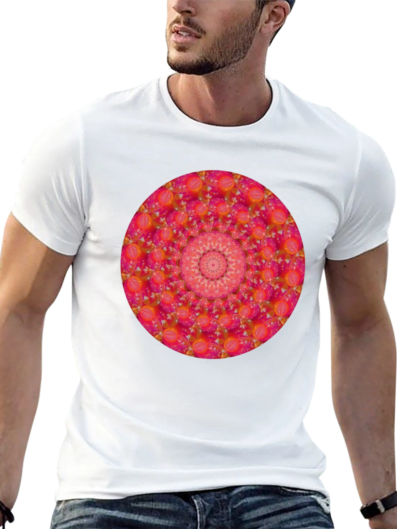 Psychedelic Mandala T-Shirt: Unique Graphic Tee