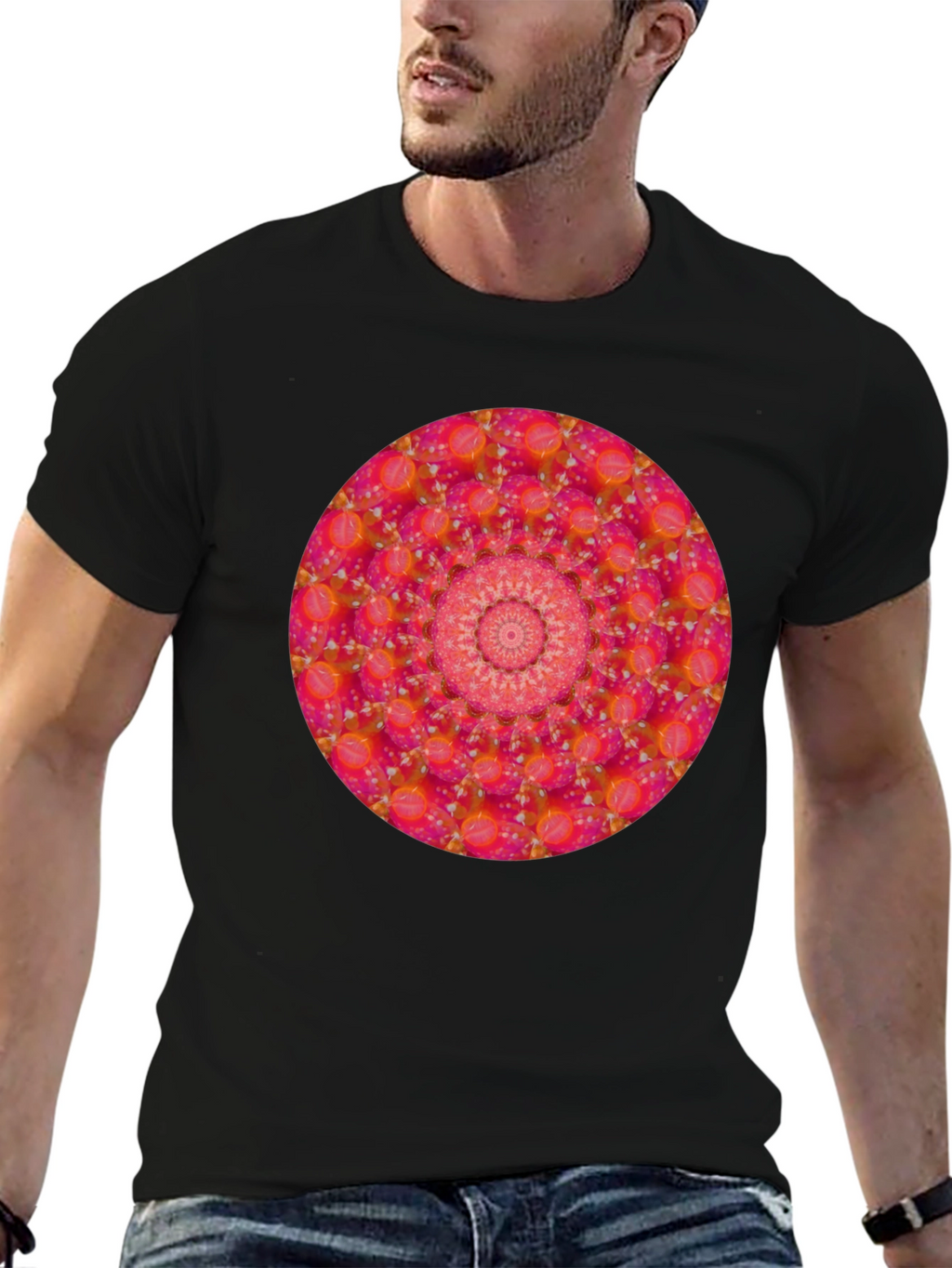 Psychedelic Mandala T-Shirt: Unique Graphic Tee