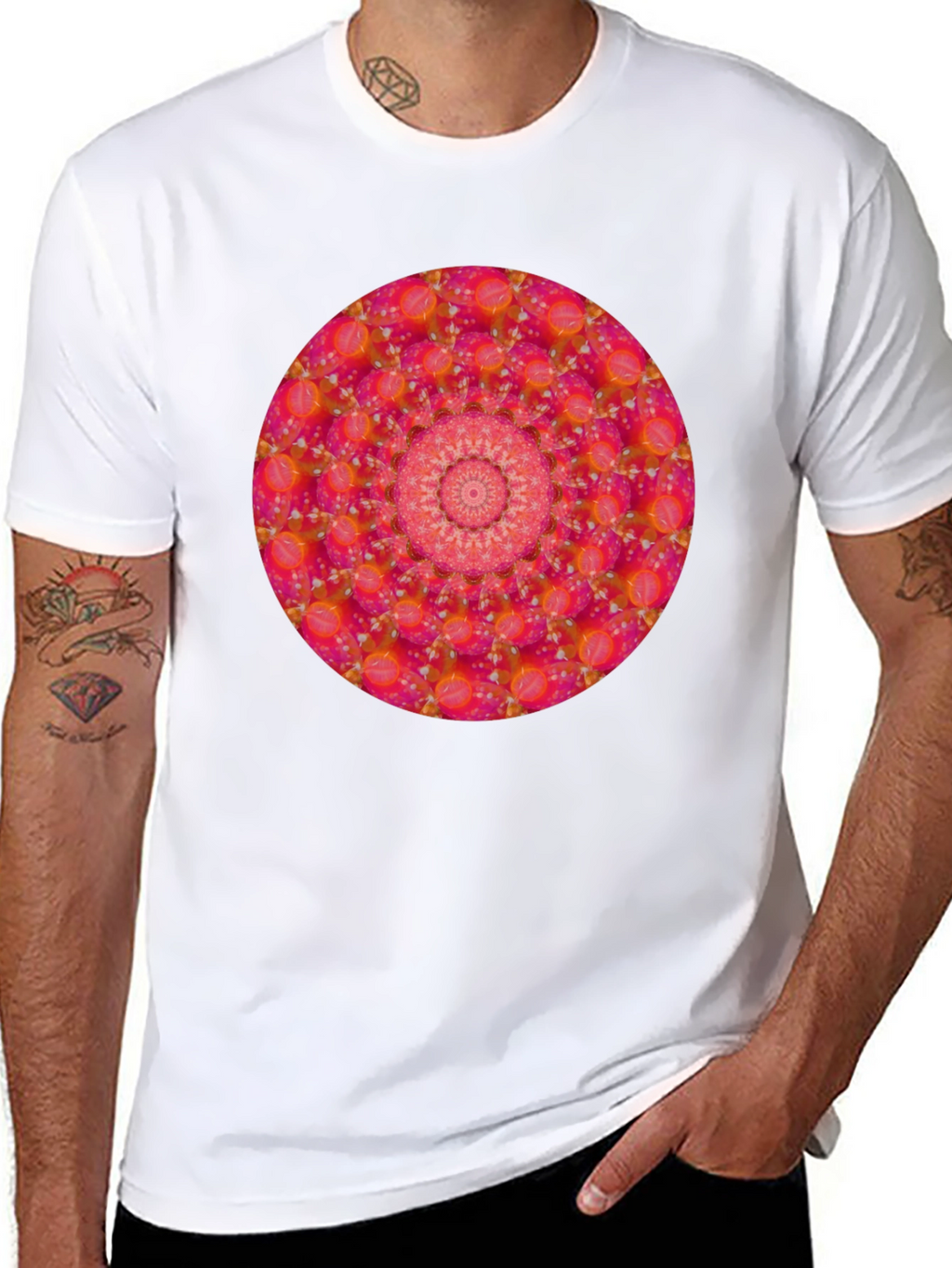 Psychedelic Mandala T-Shirt: Unique Graphic Tee
