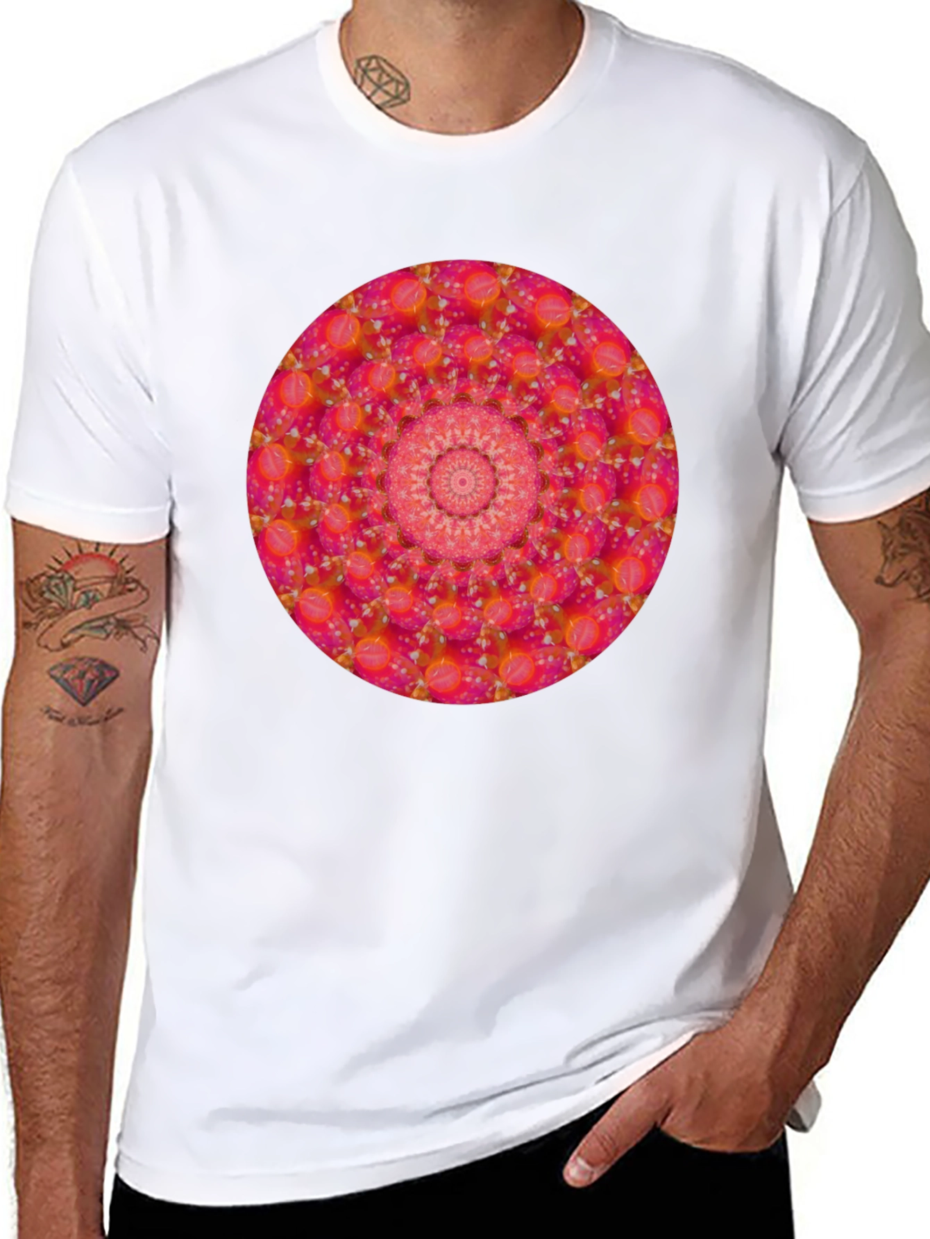 Psychedelic Mandala T-Shirt: Unique Graphic Tee