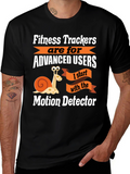 Motion Detector Funny Snail Graphic T-Shirt