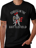 Fearless on the Battlefield Graphic T-Shirt