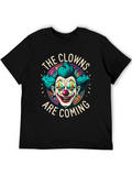 The Clowns Are Coming Graphic Tee