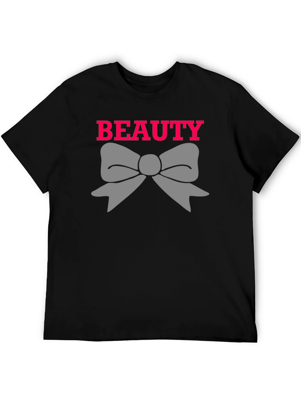 Beauty Bow Graphic Tee - Stylish Casual Wear